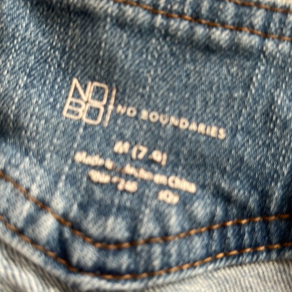 No Boundaries Jean overalls. - Picture 4 of 5